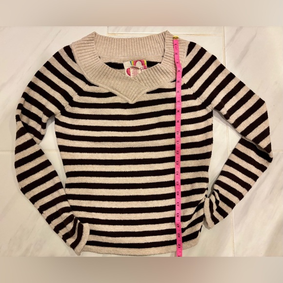 Vintage OP Brown & Tan Women’s Sweater Size Medium - Picture 9 of 10